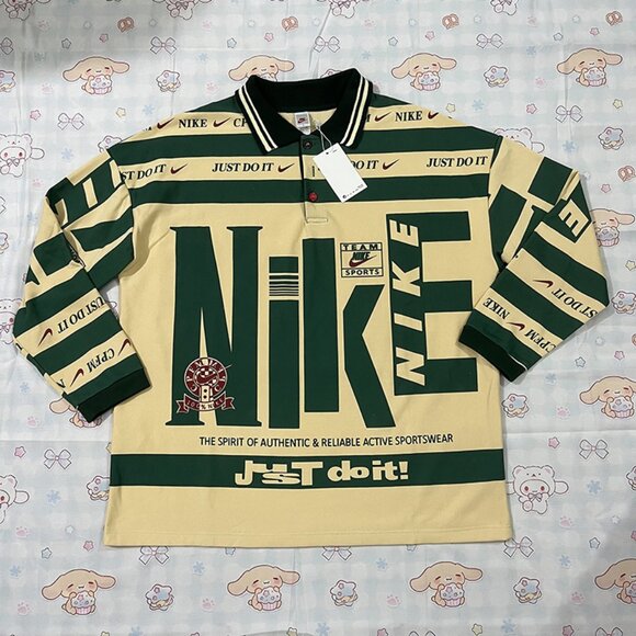 Nike x Cactus Plant Flea Market Classic Polo Shirt Cream - Picture 1 of 6